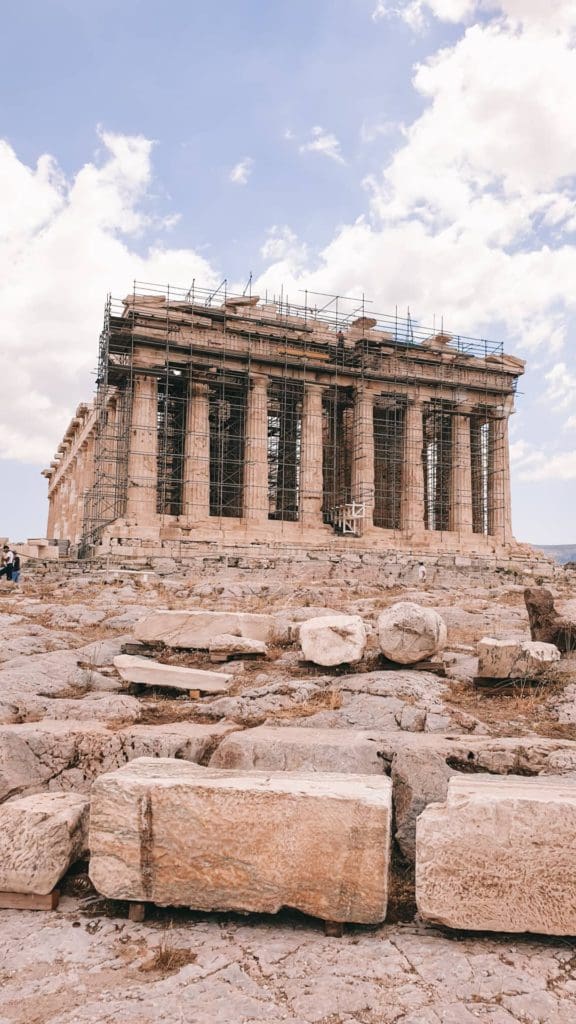 Parthenon in Athens