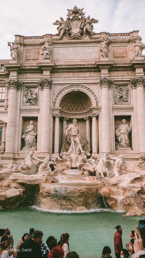 Visit the Trevi Fountain when visiting Rome in Fall.