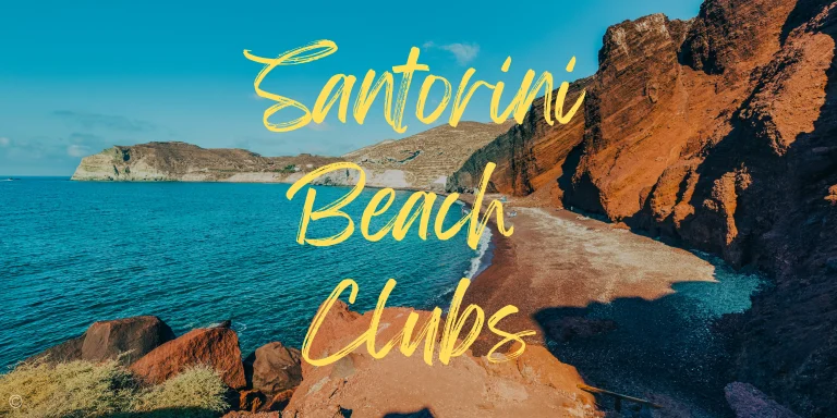 The 7 Beach Clubs In Santorini Worth Visiting (2025)