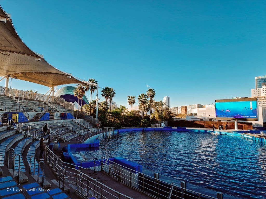 The Dolphin Centre in Valencia Aquarium.