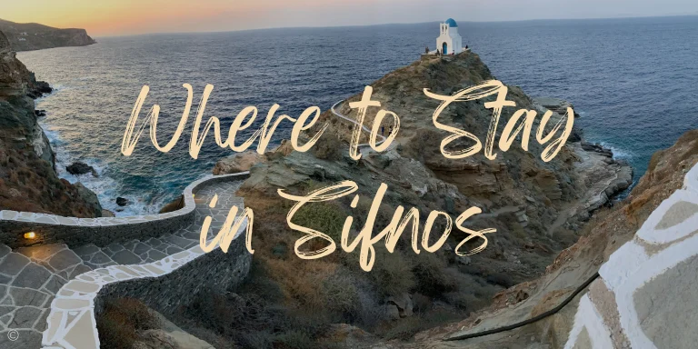 Where to Stay in Sifnos: 4 Best Locations