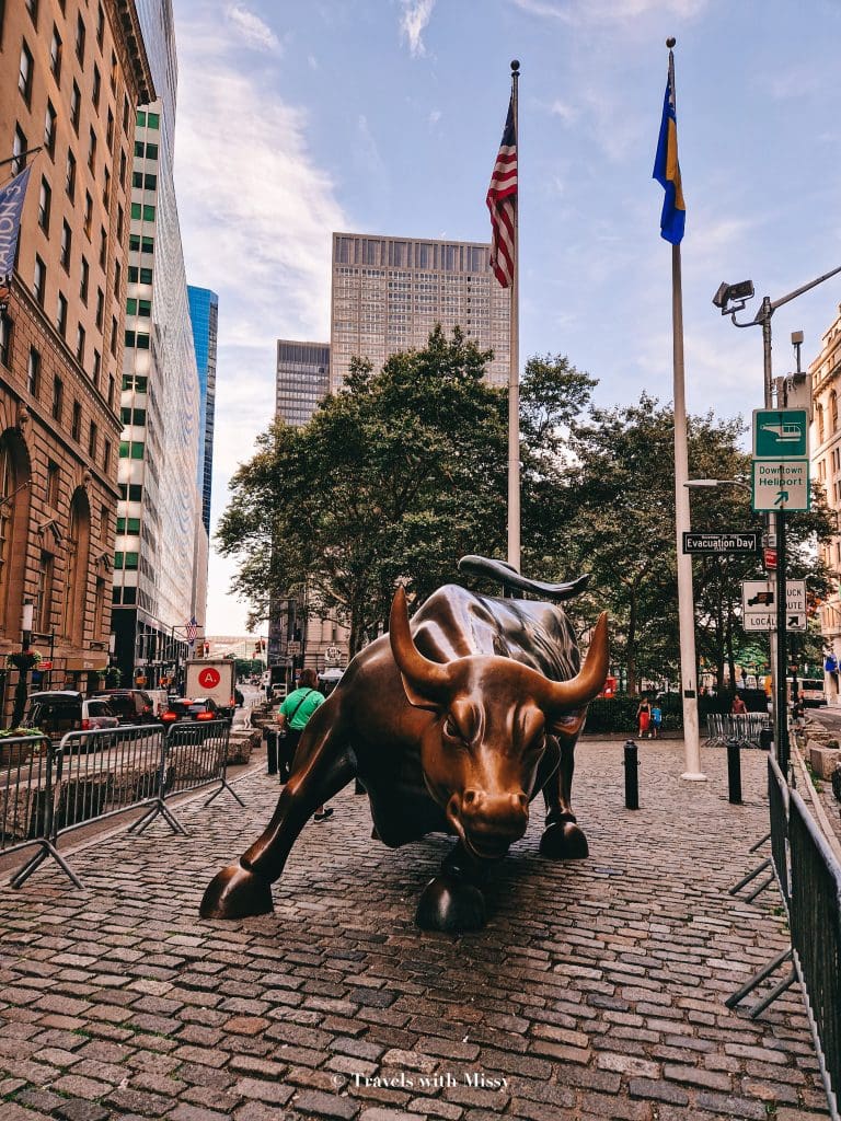 Charging Bull Wall Street