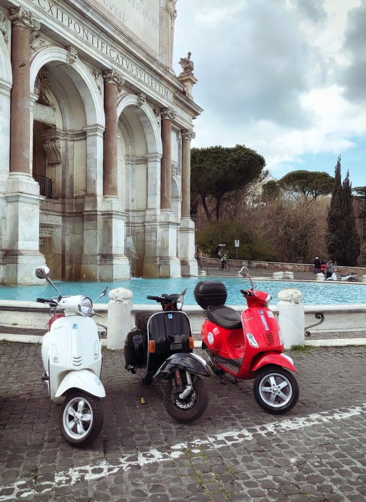 vespa guided tour rome