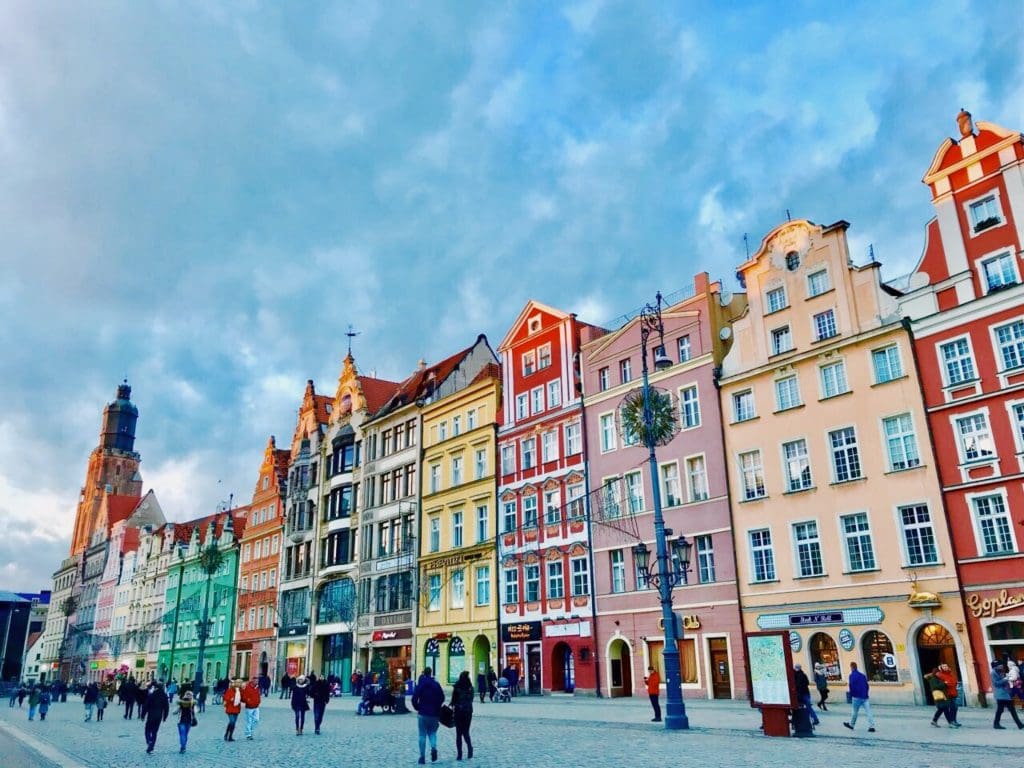 The main square of Wrocław is one the best places to spend Christmas in Europe.