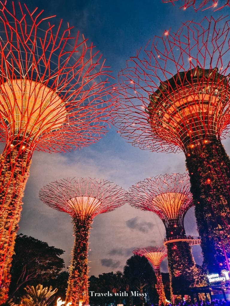 Gardens By The Bay Light Show