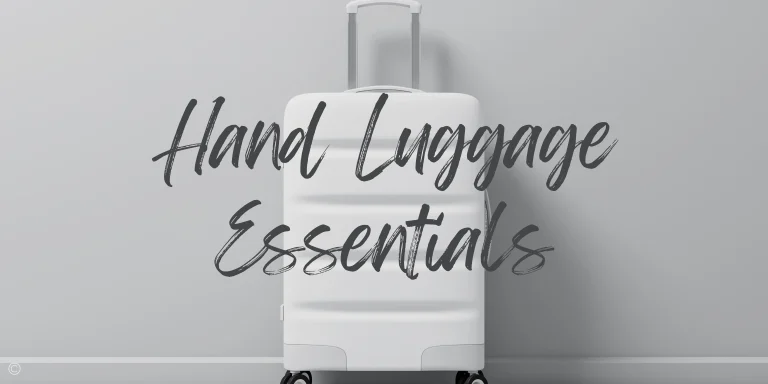 Hand Luggage Packing List Essentials: 4-Day Travel +